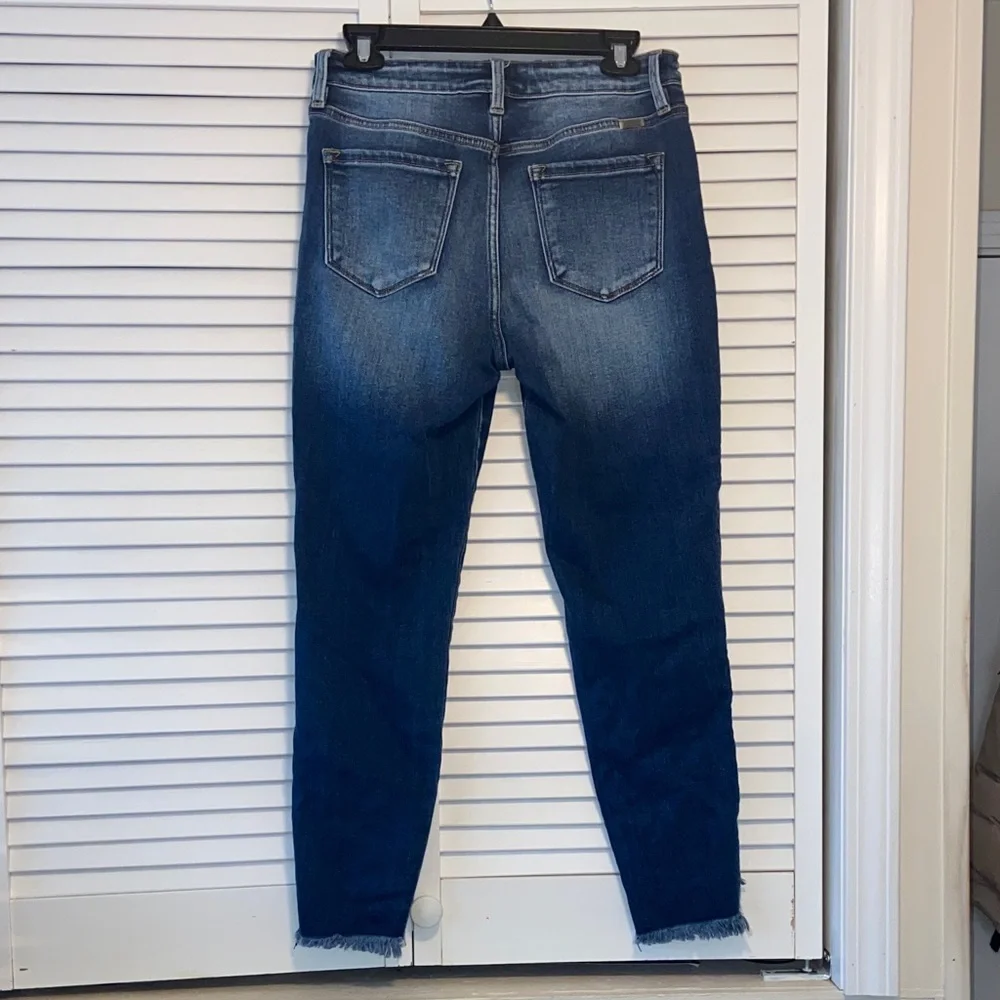KanCan Sylvia High Rise Skinny Jeans Woman’s 29 Side Stripe Panel Western Chic